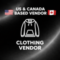 US & Canada based clothing vendor